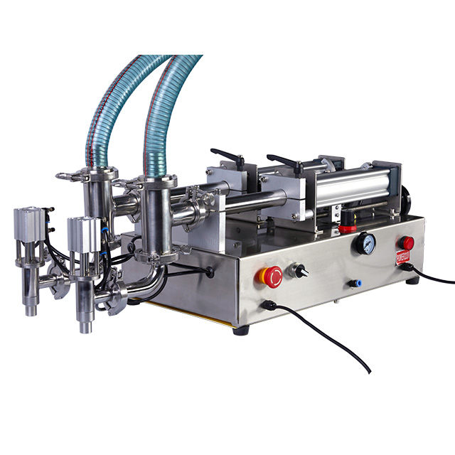 Машина для розливу рідини з подвійною головкою Hl-d