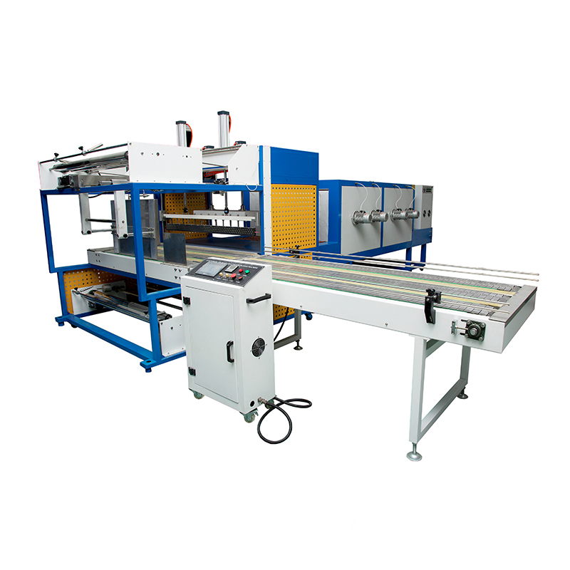 Велика упаковочна та термоусадочна машина